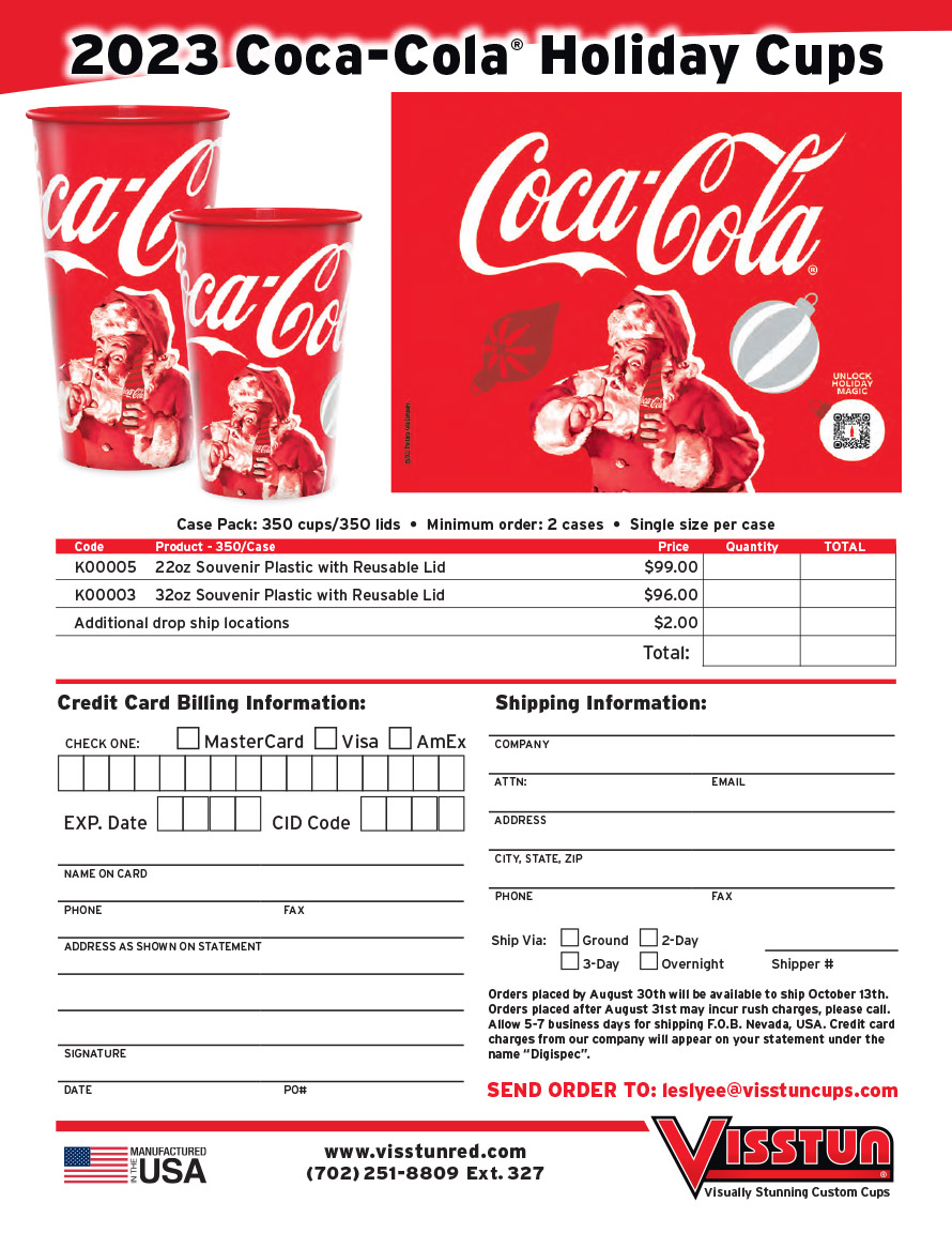 Coca-Cola Holiday Cups